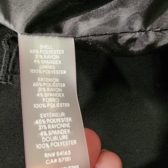 Calvin Klein Women's Black Blazer - Picture 10 of 12